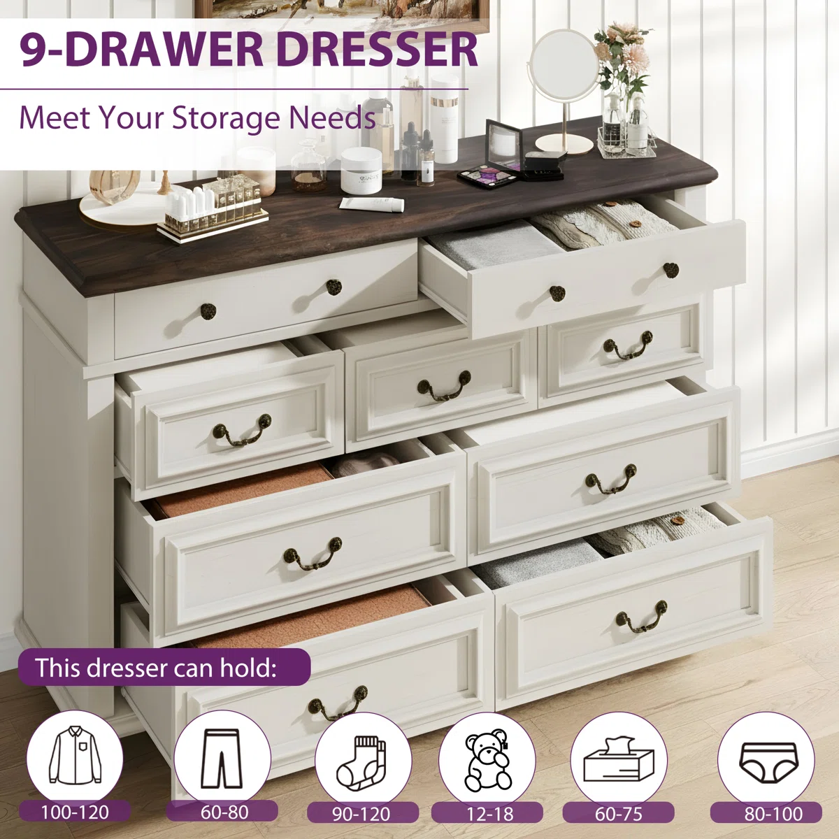 Willowridge Farmhouse Dresser - Image 5